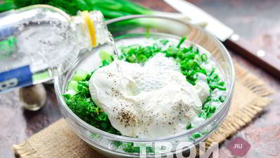 окрошка на минералке