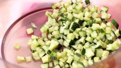 окрошка на минеральной воде