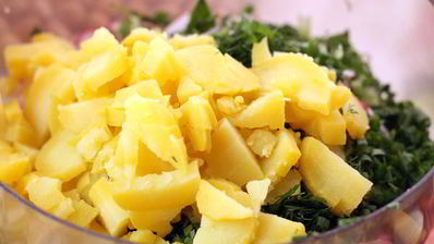 окрошка на минеральной воде