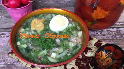 окрошка на рассоле