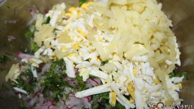 окрошка на терке