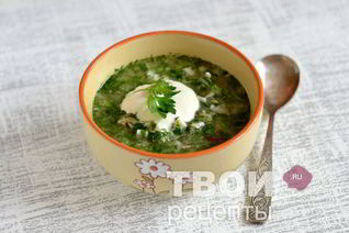 Окрошка на воде