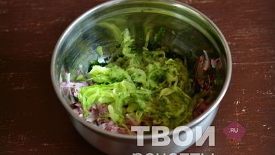 окрошка на воде