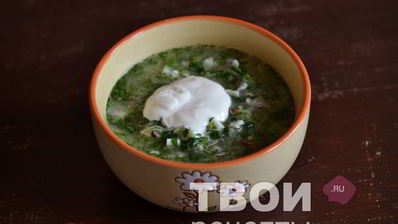 окрошка на воде