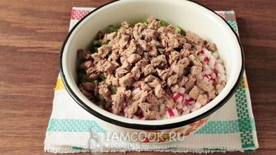 окрошка с говядиной