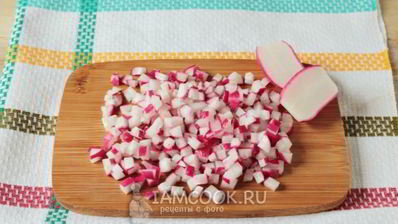 окрошка с хреном