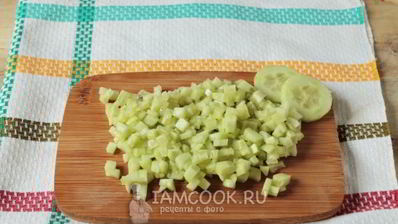 окрошка с хреном