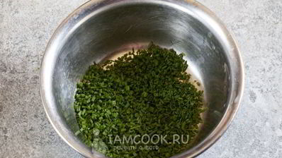 окрошка с копченой курицей