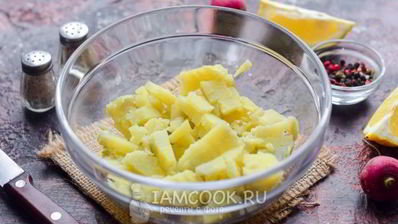 окрошка с рыбой