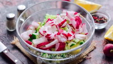 окрошка с рыбой