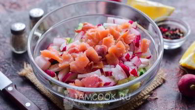 окрошка с рыбой