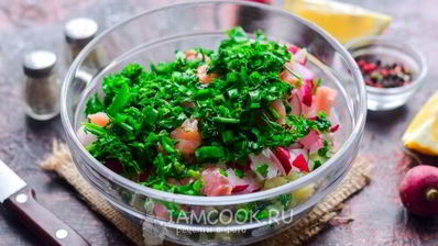 окрошка с рыбой