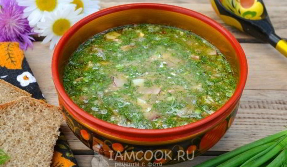 Рецепт окрошки с солеными огурцами