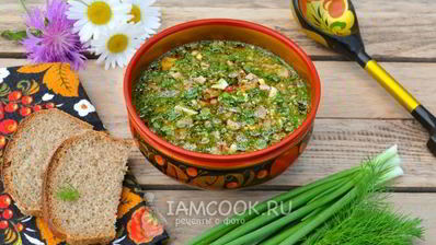 окрошка с солеными огурцами