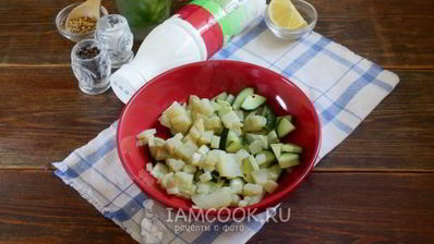 окрошка со свеклой на кефире