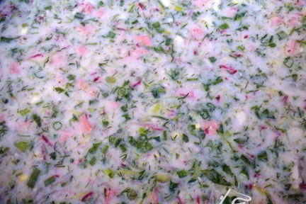 Окрошка туркменская