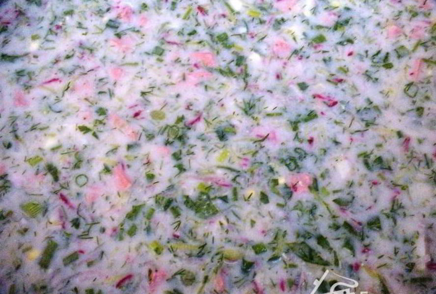 Окрошка туркменская