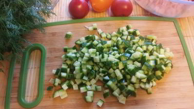 окрошка весенняя