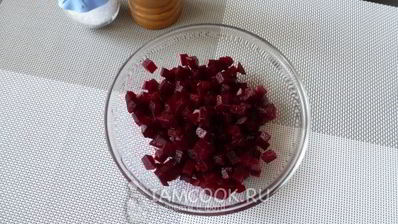 постная окрошка на квасе