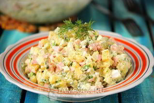 Салат Окрошка