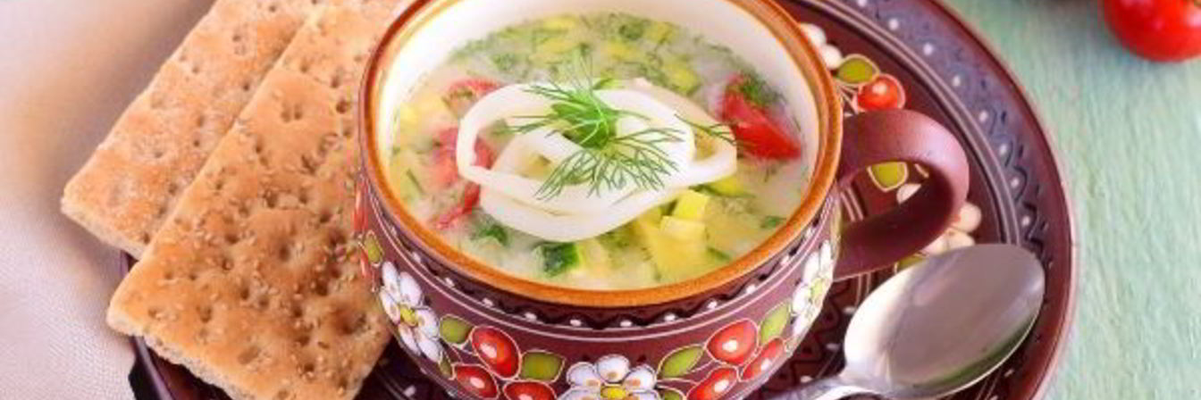 Средиземноморская окрошка