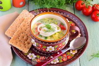 Средиземноморская окрошка