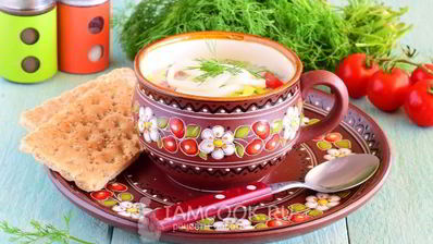 средиземноморская окрошка