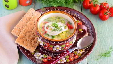 средиземноморская окрошка