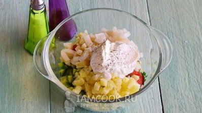 средиземноморская окрошка