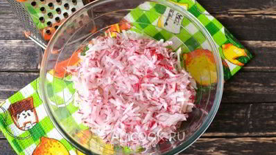 вегетарианская окрошка на квасе