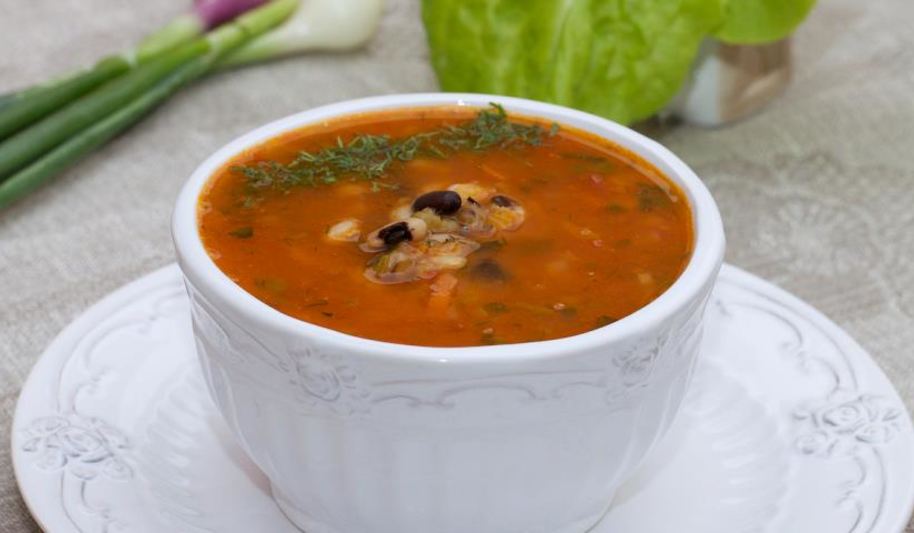 Рецепт острого супа с фасолью