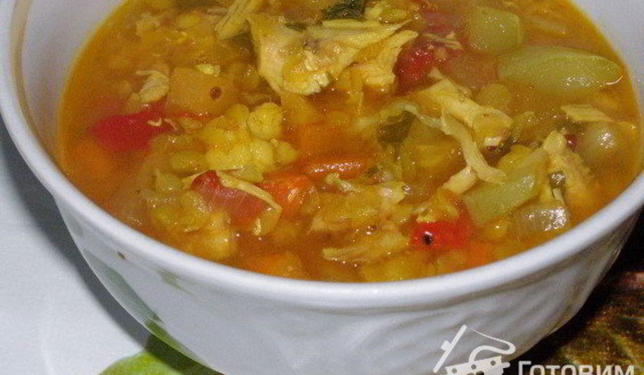 Рецепт индийского овощной суп дал