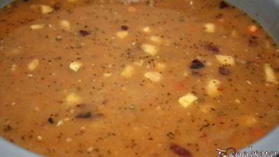 итальянский овощной суп минестроне