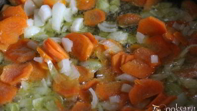 куриный суп с осенними овощами