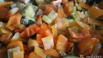 куриный суп с осенними овощами