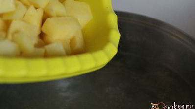 куриный суп с осенними овощами