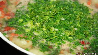 легкий суп с индейкой и овощами