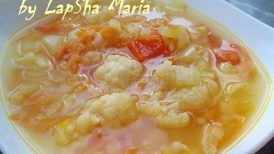 летний овощной суп настроение