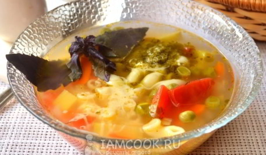 Рецепт минестроне по-генуэзски