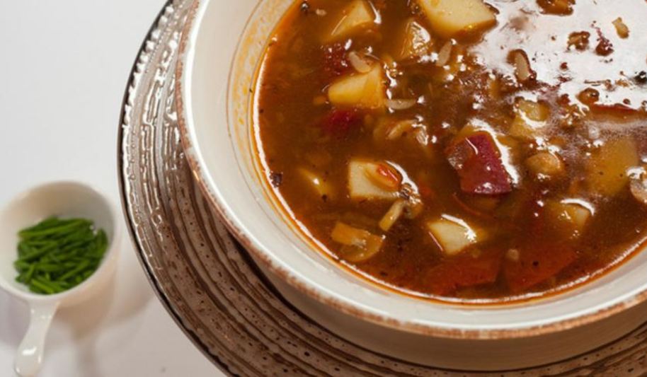 Рецепт минестроне с грибами и колбасками чорисо