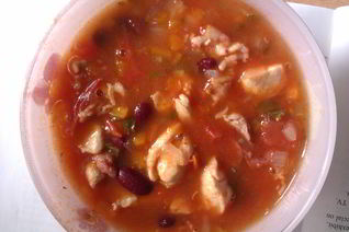 Минестроне с куриной грудкой