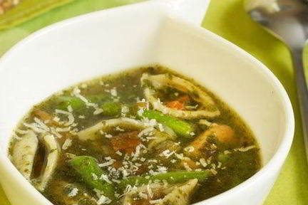 Минестроне с курицей