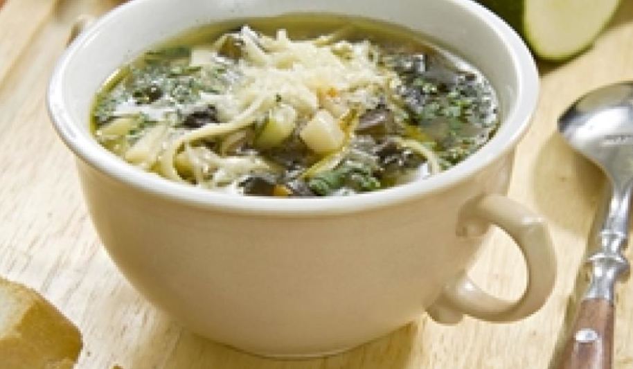 Рецепт минестроне с лингвини