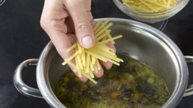 минестроне с лингвини