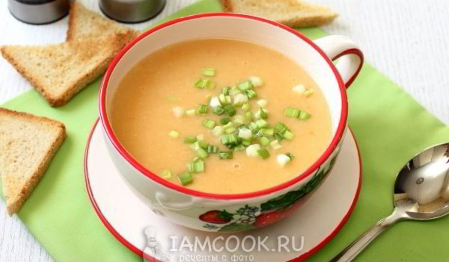 Рецепт овощного крема суп со сливками