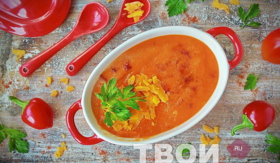 Рецепт овощного супа без мяса