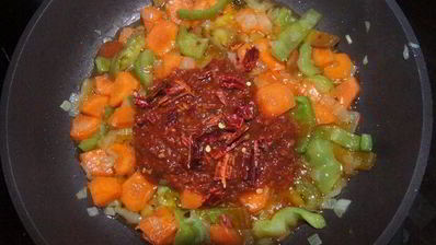 овощной суп чили с нутом