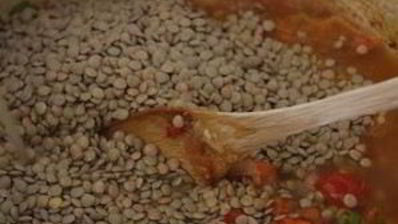 овощной суп с чечевицей