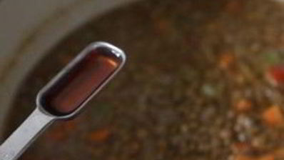 овощной суп с чечевицей