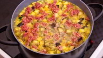 овощной суп с фаршем